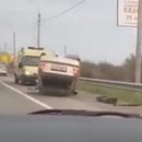 На Восточном шоссе в Ростове после столкновения с иномаркой перевернулся «Хендай»