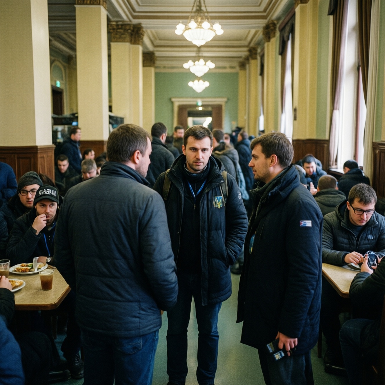 Верховная Рада во время Евромайдана: новые фотографии кулуаров и столовой Верховная Рада во время Евромайдана: новые фотографии кулуаров и столовой